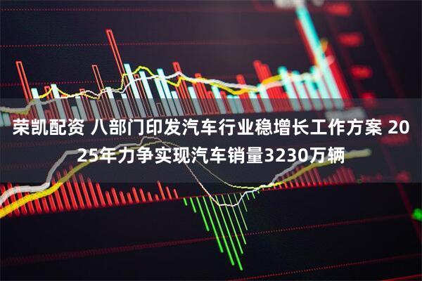 荣凯配资 八部门印发汽车行业稳增长工作方案 2025年力争实现汽车销量3230万辆